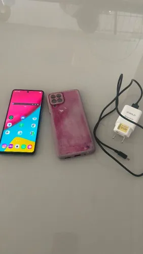 Samsung Galaxy M53 5G Verde - Tela 120Hz / Câmera 108MP (Perfeito Estado)