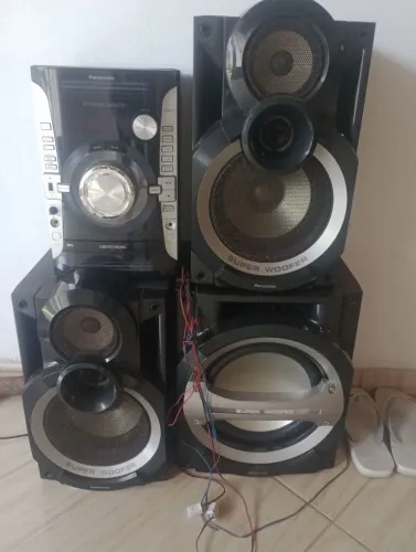 CAIXA DE SOM PANASONIC SUPER WOOFER