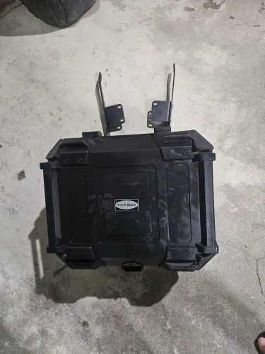 Suporte e bau para Hunter 350