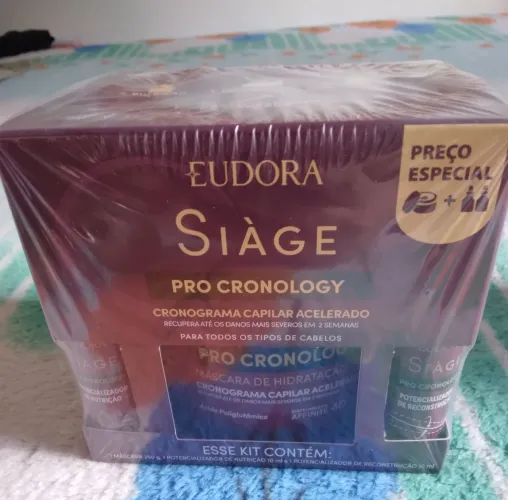 Vendo Kit Cronograma Capilar Acelerado Siàge Pro Cronology (3 itens)