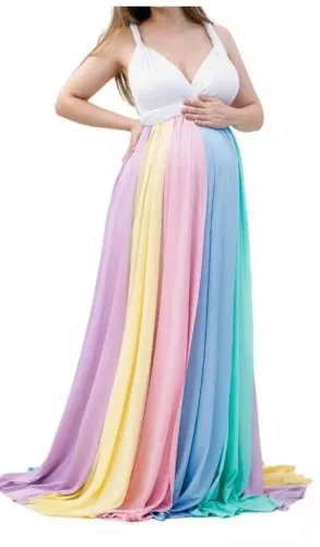 Vestido chá de bebê ou ensaio gestante 