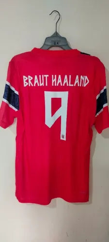 Camisa Noruega Haaland Copa do Mundo 2025