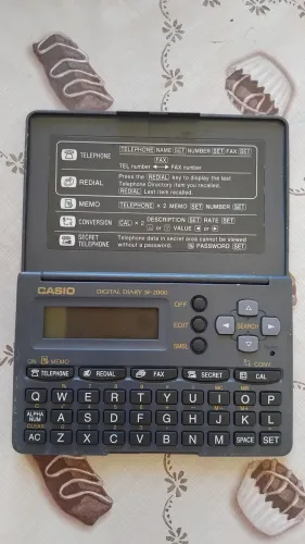 Agenda eletrônica Casio