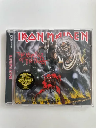 CD Iron Maiden - The Number of the Beast (Remasterizado / Edição Multimédia)