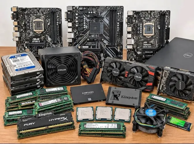 Lote de equipamentos de informatica