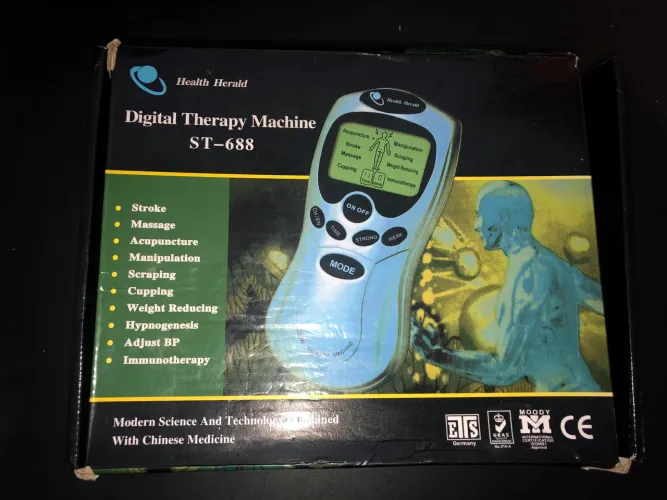 Aparelho Digital de Terapia ST-688 Health Herald Completo