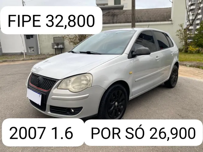 Volkswagen Polo 1.6 Mi/s.ouro 1.6 MI Tot.flex 8V 5P 2007