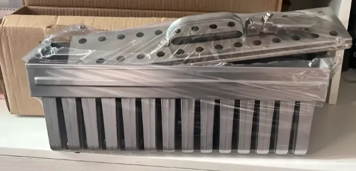 Forma De Picole Aço Inox 304 28 Cavidades + Extrator
