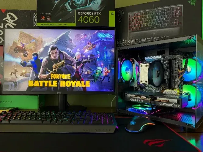 PC-Gamer Ryzen 5-5600x B450M 8gb DDR4 SSD-512gb RTX-4060 Gigabyte