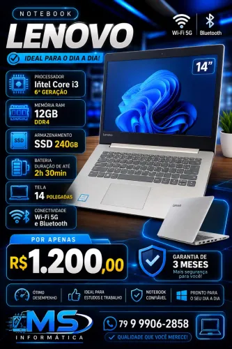 Notebook Lenovo 