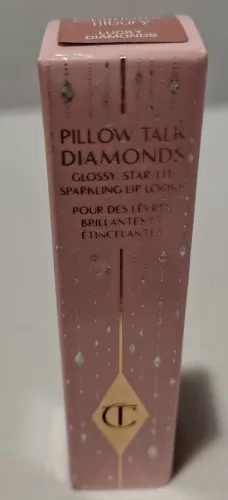 Charlotte Tilbury Pillow Talk Diamonds glossy star-lit sparkling lip looks