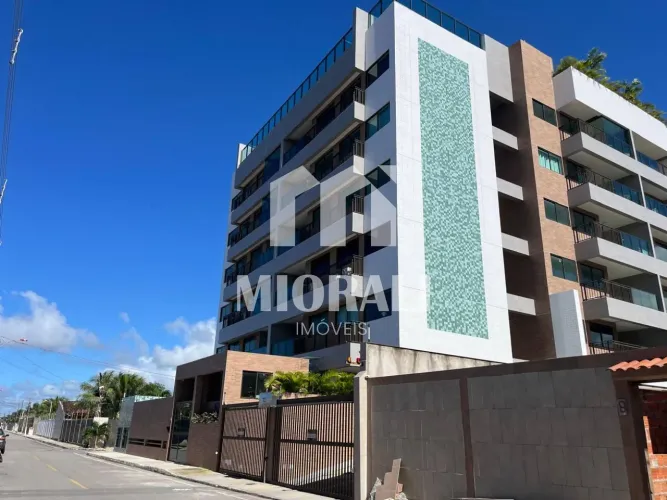 LT - Apartamento novo 2 quartos com suíte 70m² varanda gourmet vista mar piscina borda inf