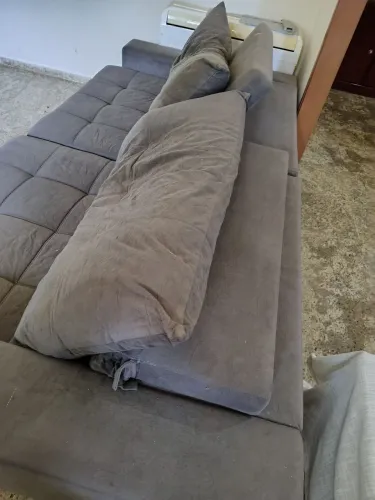 Sofá retrátil reclinável 