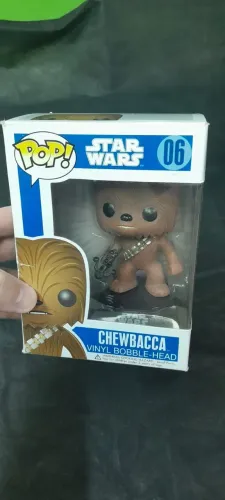 Funko Pop Chewbacca 06 Star Wars - Original RARO Blue Box (2011) Descrição do Produto