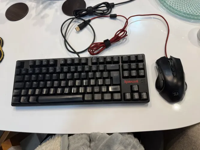 Kit teclado e mouse Redragon
