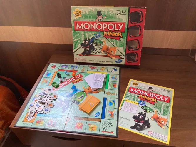 Jogo Monopoly Júnior - Hasbro