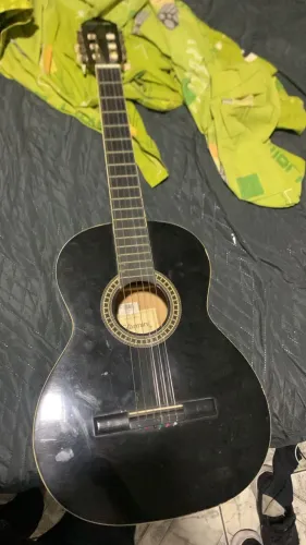 Violão Giannini Preto (Acústico / Nylon) - Ótimo Estado