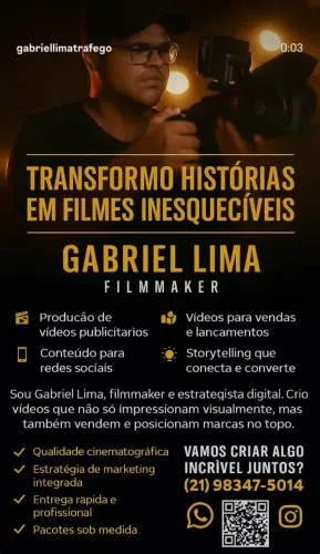 Filmmaker & Editor em Itaguaí