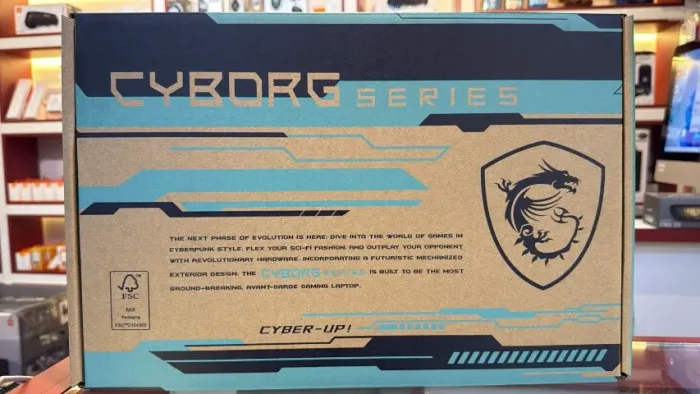 Notebook gamer cyborg 15 Intel core 7 512gb/16gb ssd rtx 5060 15,6