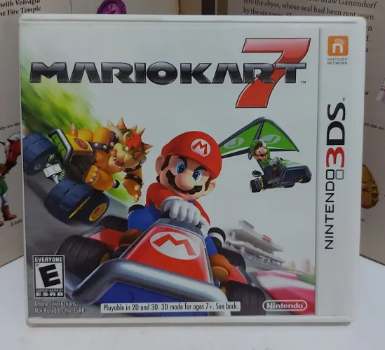 Jogo Mario Kart 7 Nintendo 3DS Mídia Física + Brinde