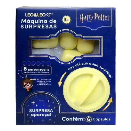Surpresa Harry Potter máquina com chaveiro