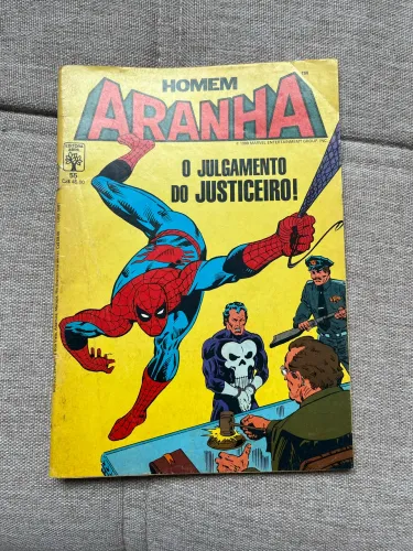 HQ Homem Aranha 55 formatinho editora Abril