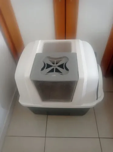 Caixa sanitária pra gatos