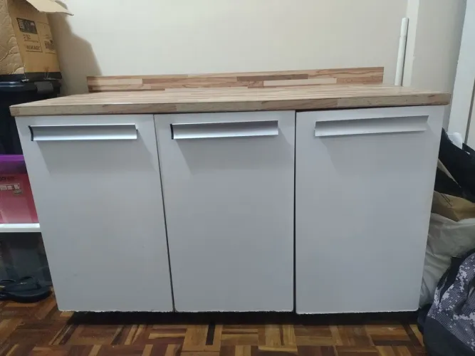 Balcão de cozinha c/ tampo