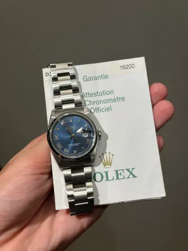Rolex datejust 36mm 16200 
