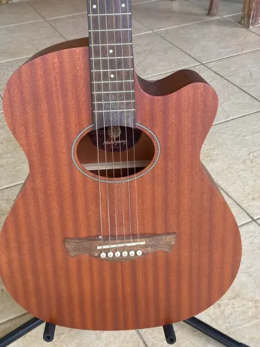 VIOLÃO TAGIMA DALLAS MAHOGANY ELETROACÚSTICO - EXCELENTE ESTADO