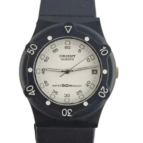 Relógio Orient Quartz Mod D3703 Unissex Vintage