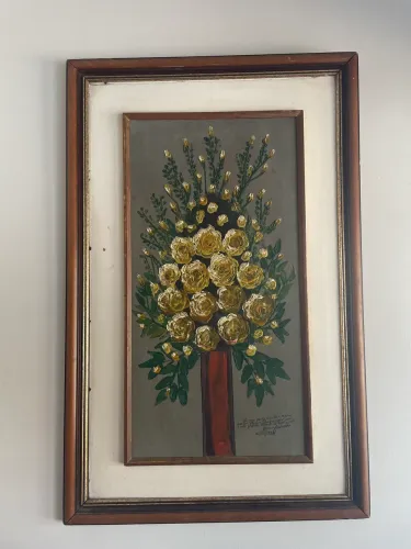 Quadro Original Moacir Andrade - Óleo sobre Tela