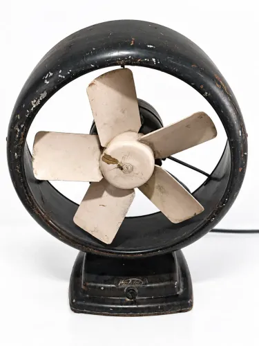 Ventilador Antigo Walita de Metal - Décadas de 1950/60 - Raro