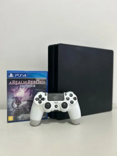 Playstation 4 Slim 1TB - IMPECÁVEL!!!