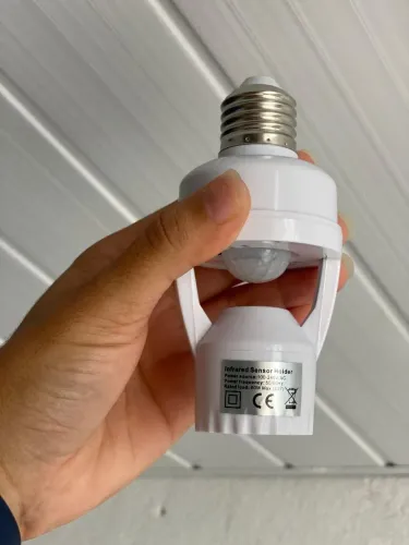 Sensor de Movimento para Lâmpada - Prático e Econômico