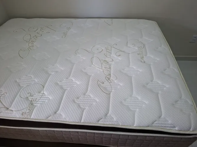 ? Cama Box Casal Gazin Twins (Molas Ensacadas) - Nova!