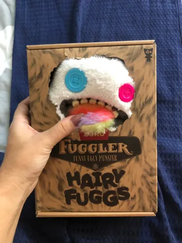 Boneco colecionável Fuggler Hairy Fuggs