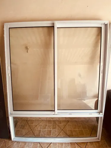 JANELA DUAS FOLHAS ALUMÍNIO 25 BRANCO