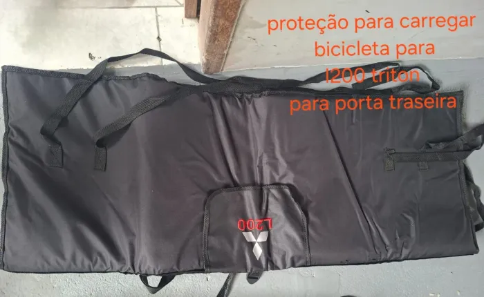 Transbike Rocket Parts Protetor Traseiro L200 Triton 5 Bikes Preto