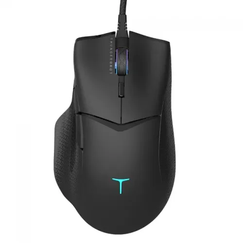 MOUSE GAMER THUNDEROBOT MG705 PRO, USB, RGB, 12.000 DPI, 7 BOTÕES, PRETO - Novo Lacrado