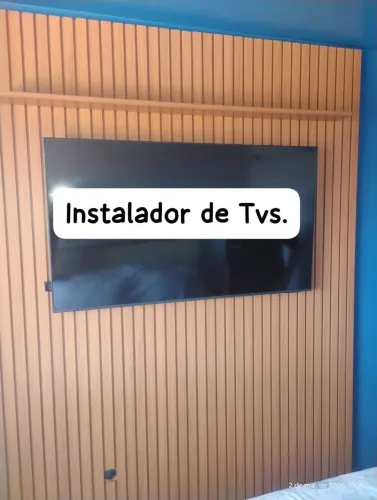 Instalação de Televisão/Com O Suporte incluso