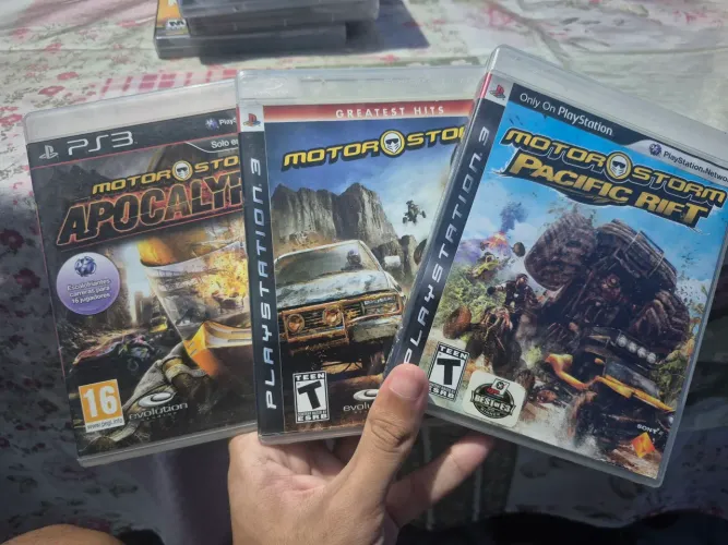 Trilogia Motostorm Ps3. Envio para todo o Brasil.