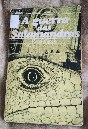 Livro "a guerra das salamandras"