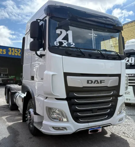 Daf xf fts 480 6x2 ano 2021 único dono