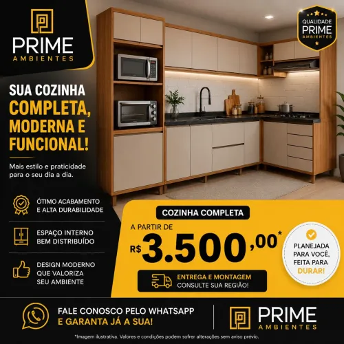 Cozinha planejada 