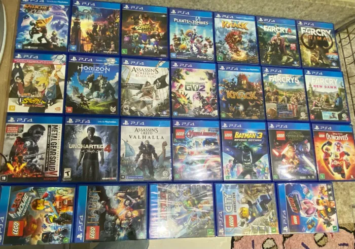 Jogos para ps4 PlayStation 4, SOMENTE VENDA, NÃO TROCO!