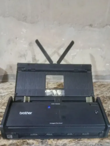Scanner brother ads 1000 pouco tempo de uso funcionando perfeitamente semi novo