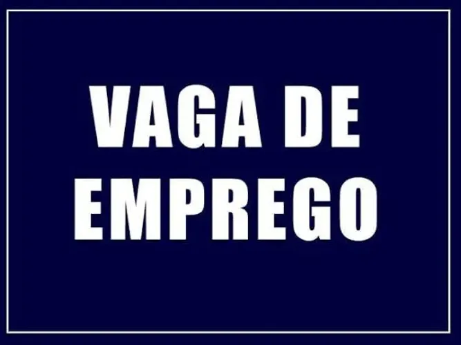 VAGA DE EMPREGO