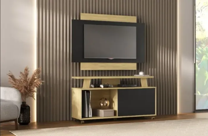 Painel + Rack para Tv áte 50 Rivera F