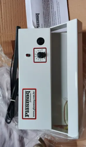 Seladora Plástica Manual Plasmaq - Nova Na Caixa (Nunca Usada)